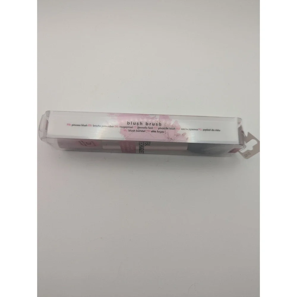 Real Techniques 400 Blush Brush‎ Pink Tapered Soft Bristles Cheek RT 01407 NEW